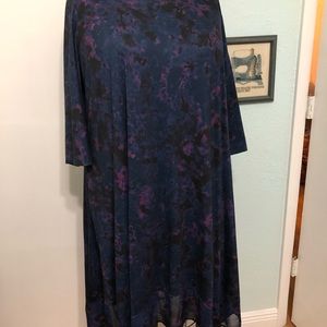 Catherine Purple Dress 2xlarge.Machine Washable 2 side pickets.